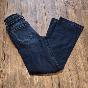 KanCan Dark Blue Flare Jeans